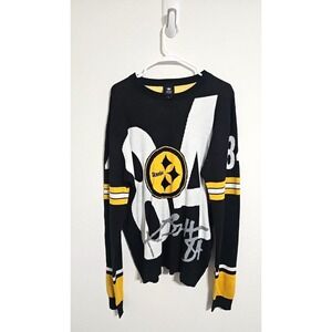 Pittsburgh Steelers Sweater Antonio Brown 84‎ Autograph Design Size XL